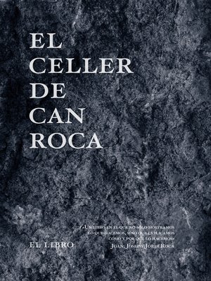cover image of El Celler de Can Roca